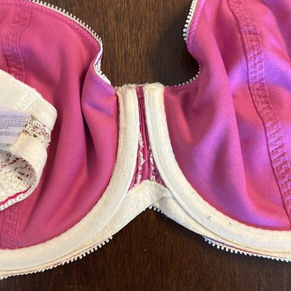 Wacoal Pink Tan Underwired Lace Bra 853168 36D - Picture 6 of 6